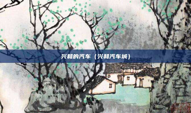 兴和的汽车（兴和汽车城）