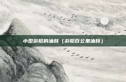 小型游艇的油耗(游艇百公里油耗)