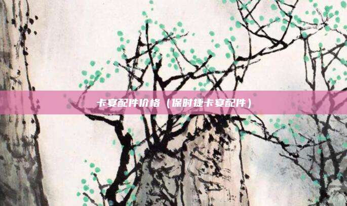 卡宴配件价格（保时捷卡宴配件）
