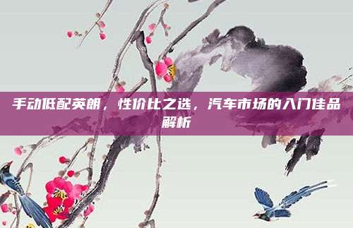 手动低配英朗，性价比之选，汽车市场的入门佳品解析