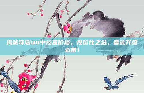 揭秘奇瑞QQ中控盒价格，性价比之选，智能升级必备！