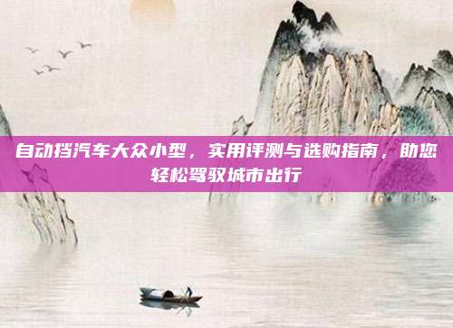自动挡汽车大众小型,实用评测与选购指南,助您轻松驾驭城市出行
