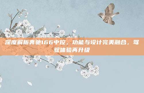 深度解析奔驰166中控,功能与设计完美融合,驾驭体验再升级