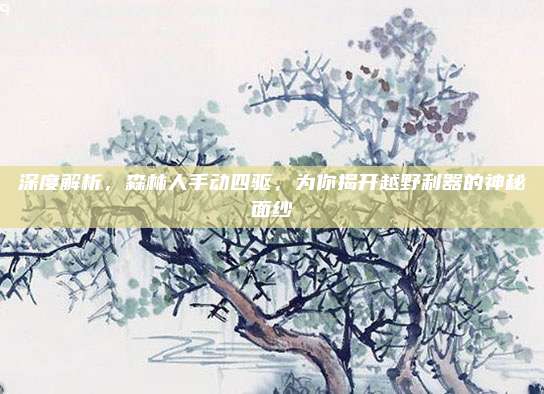 深度解析，森林人手动四驱，为你揭开越野利器的神秘面纱