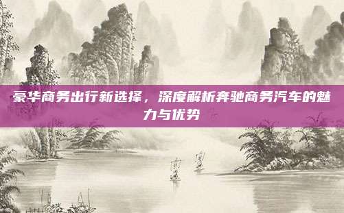 豪华商务出行新选择,深度解析奔驰商务汽车的魅力与优势