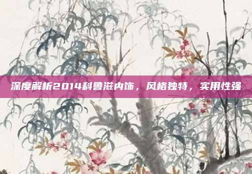 深度解析2014科鲁滋内饰,风格独特,实用性强