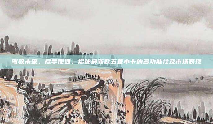 驾驭未来,尽享便捷,揭秘最新款五菱小卡的多功能性及市场表现