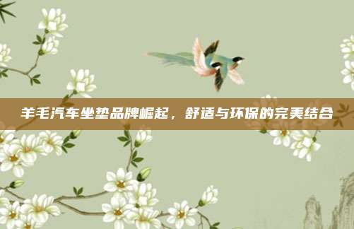 羊毛汽车坐垫品牌崛起，舒适与环保的完美结合