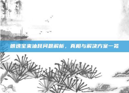 朗逸宝来油耗问题解析，真相与解决方案一览