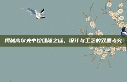 揭秘高尔夫中控缝隙之谜,设计与工艺的双重考究