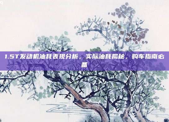 1.5T发动机油耗表现分析,实际油耗揭秘,购车指南必备