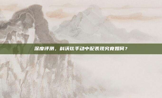 深度评测,科沃兹手动中配表现究竟如何?