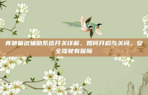 奔驰偏道辅助系统开关详解,如何开启与关闭,安全驾驶有保障