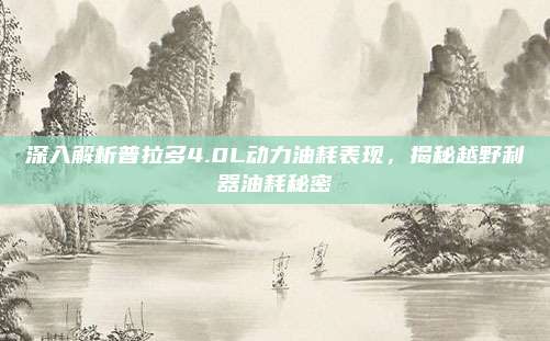 深入解析普拉多4.0L动力油耗表现,揭秘越野利器油耗秘密
