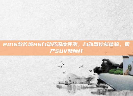 2016款长城H6自动挡深度评测,自动驾控新体验,国产SUV新标杆