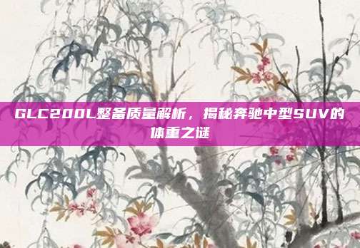 GLC200L整备质量解析，揭秘奔驰中型SUV的体重之谜