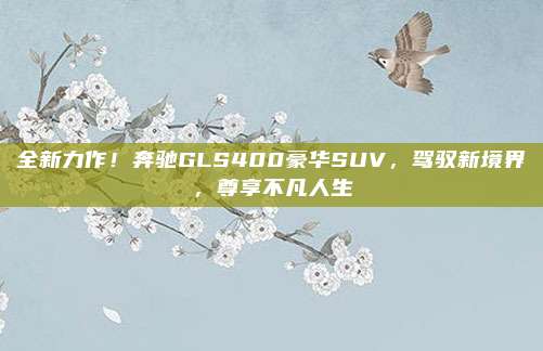 全新力作!奔驰GLS400豪华SUV,驾驭新境界,尊享不凡人生
