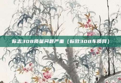 标志308质量问题严重（标致308车质网）