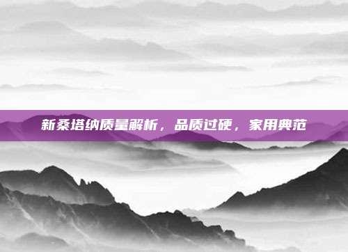新桑塔纳质量解析，品质过硬，家用典范