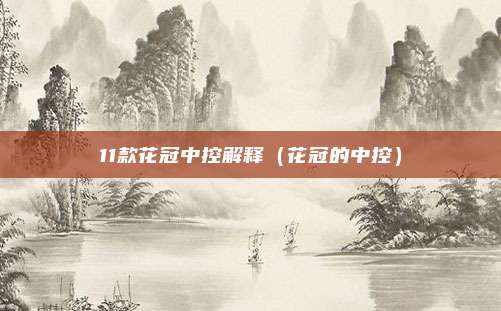 11款花冠中控解释（花冠的中控）