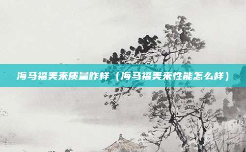 海马福美来质量咋样（海马福美来性能怎么样）