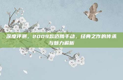 深度评测，2009款迈腾手动，经典之作的传承与魅力解析