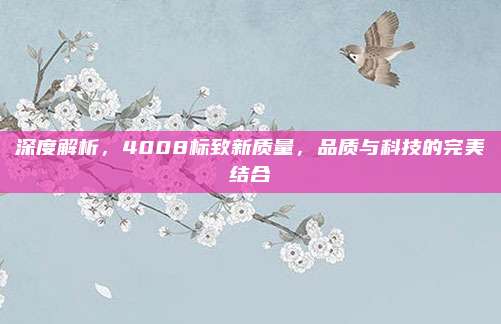 深度解析，4008标致新质量，品质与科技的完美结合