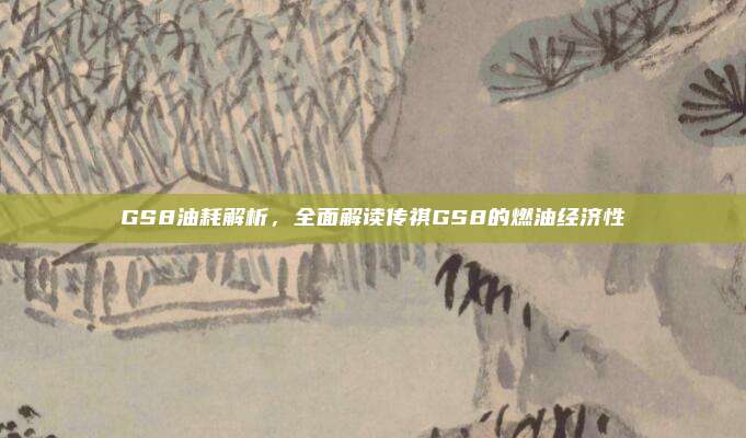 GS8油耗解析，全面解读传祺GS8的燃油经济性