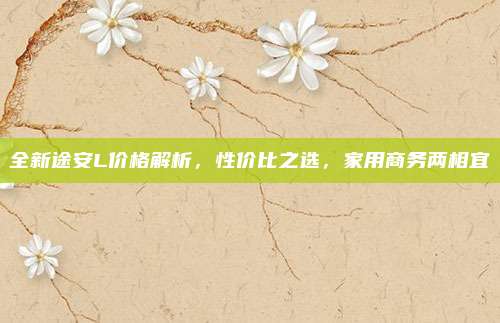 全新途安L价格解析，性价比之选，家用商务两相宜