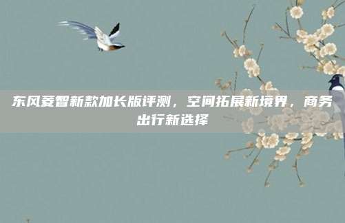 东风菱智新款加长版评测，空间拓展新境界，商务出行新选择