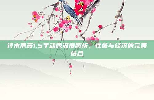 铃木雨燕1.5手动版深度解析，性能与经济的完美结合
