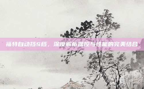 福特自动挡S档，深度解析操控与性能的完美结合