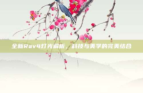 全新Rav4灯光解析,科技与美学的完美结合