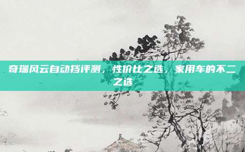 奇瑞风云自动挡评测，性价比之选，家用车的不二之选