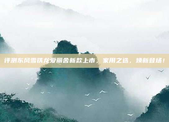 评测东风雪铁龙爱丽舍新款上市，家用之选，焕新登场！