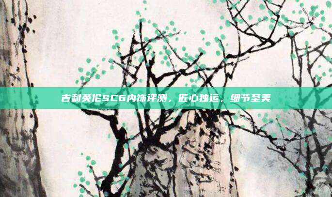 吉利英伦SC6内饰评测，匠心独运，细节至美