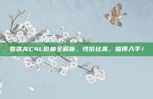 雪铁龙C4L价格全解析，性价比高，值得入手！
