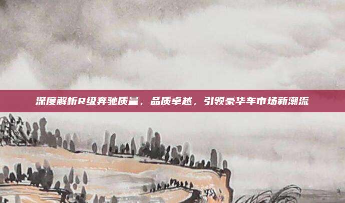 深度解析R级奔驰质量，品质卓越，引领豪华车市场新潮流