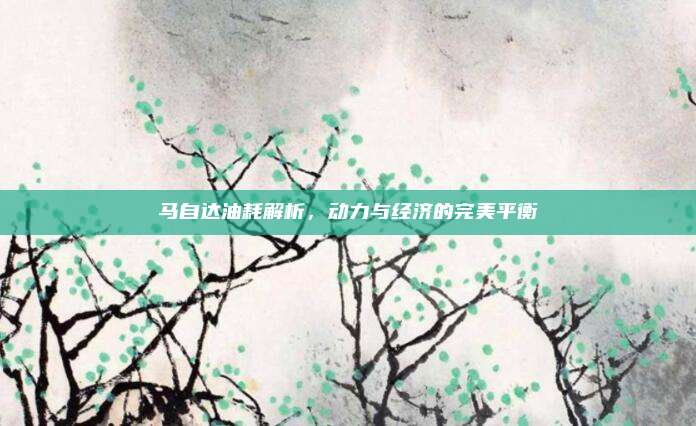 马自达油耗解析，动力与经济的完美平衡