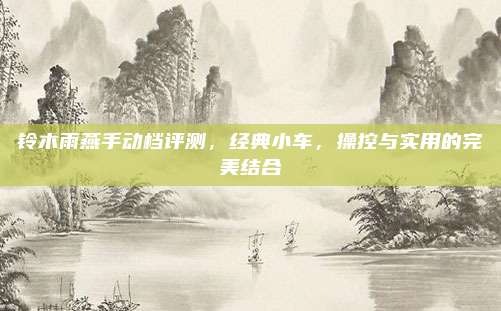 铃木雨燕手动档评测,经典小车,操控与实用的完美结合