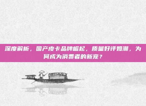 深度解析,国产皮卡品牌崛起,质量好评如潮,为何成为消费者的新宠?
