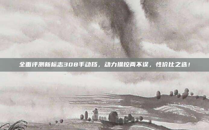 全面评测新标志308手动挡，动力操控两不误，性价比之选！