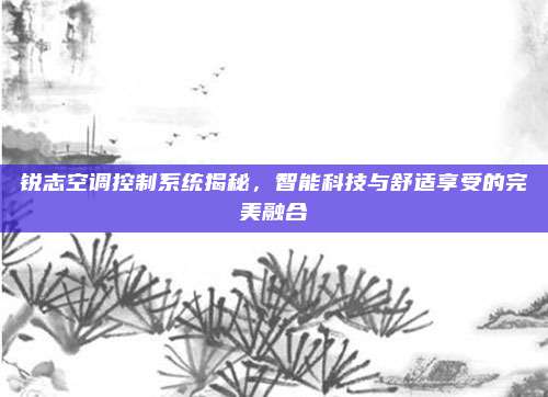 锐志空调控制系统揭秘，智能科技与舒适享受的完美融合