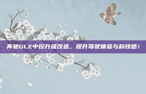 奔驰GLE中控升级改造，提升驾驶体验与科技感！
