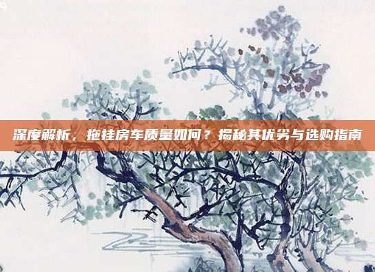 深度解析，拖挂房车质量如何？揭秘其优劣与选购指南