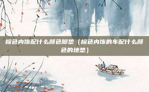 棕色内饰配什么颜色脚垫（棕色内饰的车配什么颜色的地垫）
