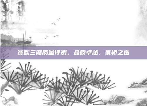 赛欧三厢质量评测，品质卓越，家轿之选