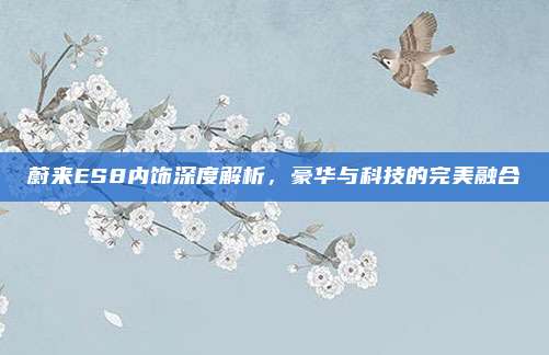 蔚来ES8内饰深度解析,豪华与科技的完美融合