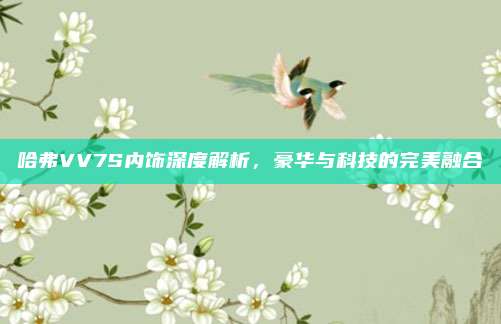 哈弗VV7S内饰深度解析，豪华与科技的完美融合