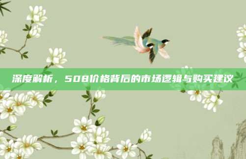 深度解析，508价格背后的市场逻辑与购买建议